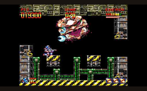 画像ギャラリー No.006のサムネイル画像 / 名作ACTが完全版としてROMカートリッジで復活。「スーパータリカン＆DIRECTOR'S CUT」，SFC/SFC互換機向けに7月下旬に発売