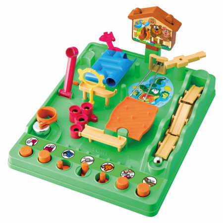 画像ギャラリー No.003のサムネイル画像 / 昭和にヒットしたアナログゲーム「アスレチックランドゲーム」が3月24日に発売決定。ボタンやレバーでボールを動かしてゴールを目指す