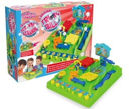 画像ギャラリー No.009のサムネイル画像 / 昭和にヒットしたアナログゲーム「アスレチックランドゲーム」が3月24日に発売決定。ボタンやレバーでボールを動かしてゴールを目指す