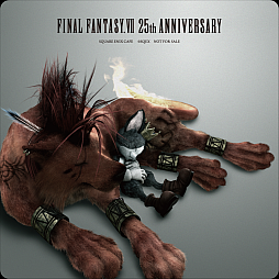 #016Υͥ/FINAL FANTASY VII 25th ANNIVERSARY CAFEסARTNIASQUARE ENIX CAFE2Ź޹ƱŤ