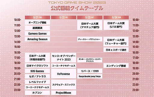 TGS2023ϲ絬ϤȤʤäॷ祦2023פ롣⳰碌770Ұʾ夬Ÿ