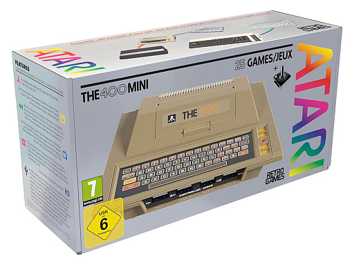 Atari 400פǥˤAtari 400 Miniȯɽ400ǤʤAtari8ӥåȥեߥ꡼̤бߥ˥ൡ