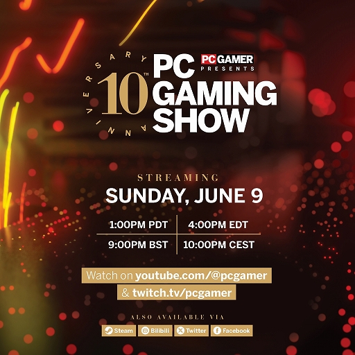 饤󥷥硼PC Gaming Show 2024פܻ֤610500ۿꡣ50ȥʾPC夲