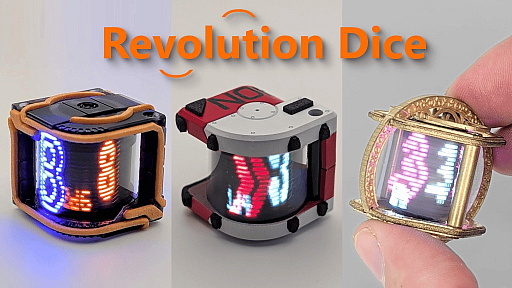 画像ギャラリー No.001のサムネイル画像 / 小さなボディに10種類のダイスを内蔵。TRPGやボードゲームに便利な電子ダイスがクラウドファンディング中