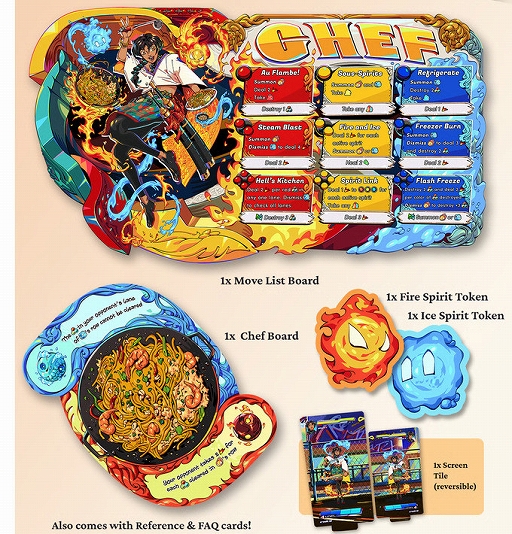 画像ギャラリー No.009のサムネイル画像 / マーブルを揃えて消し，必殺技を放て！ 落ちものパズルと対戦格闘を組み合わせたボードゲーム「Re;MATCH」のクラファンを実施中