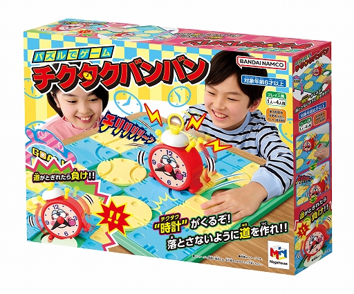 画像ギャラリー No.006のサムネイル画像 / 昭和を代表する名作玩具「チクタクバンバン」が「令和進化版」で復刻。協力モードと，2つの回転パネルを追加し，戦略性と難度が向上
