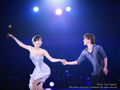 画像ギャラリー No.002のサムネイル画像 / Cygamesが，フィギュアスケーターの宇野昌磨選手と本田真凜選手によるアイスダンスチームのサポート企業に