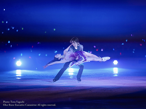 画像ギャラリー No.003のサムネイル画像 / Cygamesが，フィギュアスケーターの宇野昌磨選手と本田真凜選手によるアイスダンスチームのサポート企業に